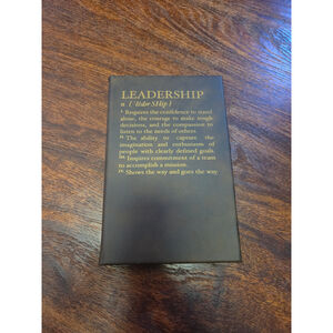 Leadership book journal never used